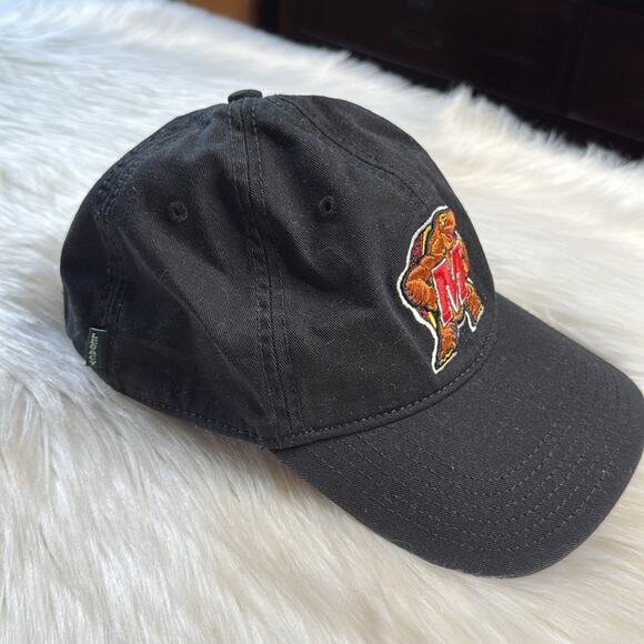 University of Maryland Black Embroidered Logo Hat - Picture 2 of 6